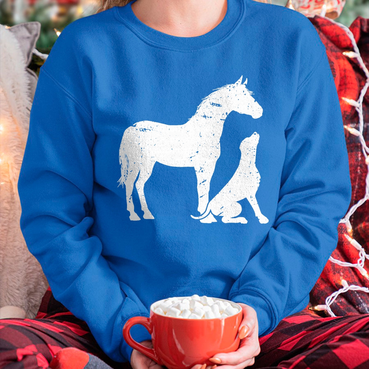 Best Horse Lover Shirt , Funny Horse UnisexT-Shirt/Hoodie/Sweatshirt HLT00 - Horse and Dog Motif for Men and Women Horse Lovers T-Shirt