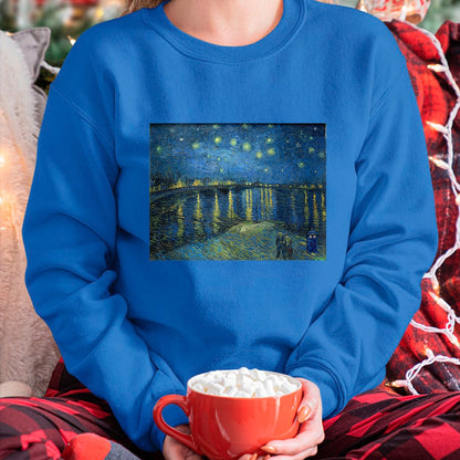 Best Doctor Shirt, Funny Doctor UnisexT-Shirt/Hoodie/Sweatshirt HLT00 - Starry Night Over the Rhone Doctor Visit T-Shirt