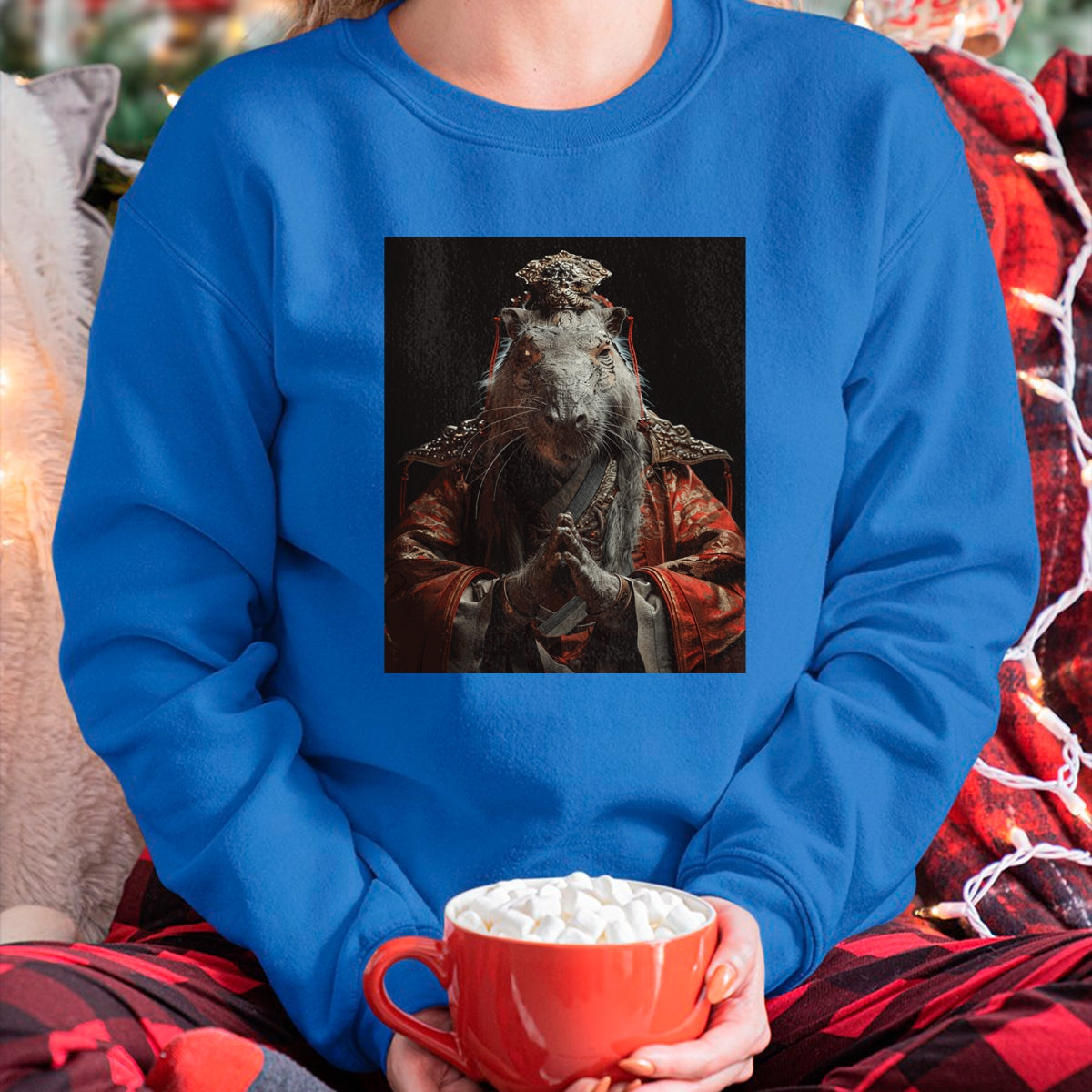 Cute Capybara Shirt, Funny Capybara Unisex T-Shirt/Hoodie/Sweatshirt HLT00 - Funny Graphic Capybara Long Sleeve T-Shirt (12)