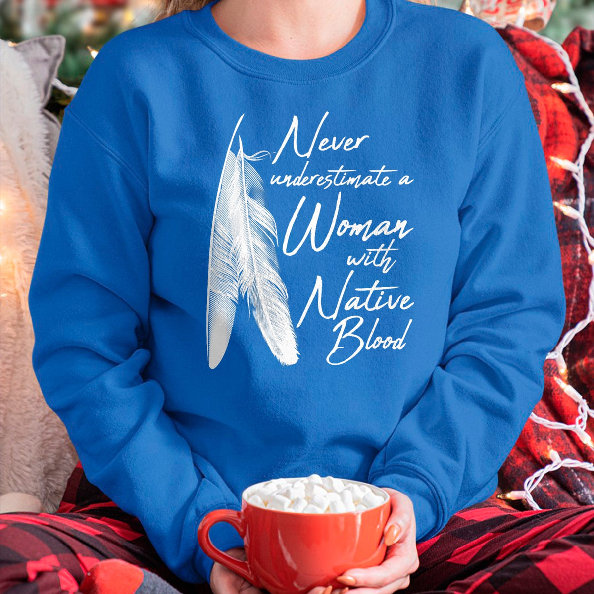Native American T-Shirts, Vintage Native American Unisex T-Shirt/Hoodie/Sweatshirt HLT00 - Native American A Woman With Native Blood American Indian