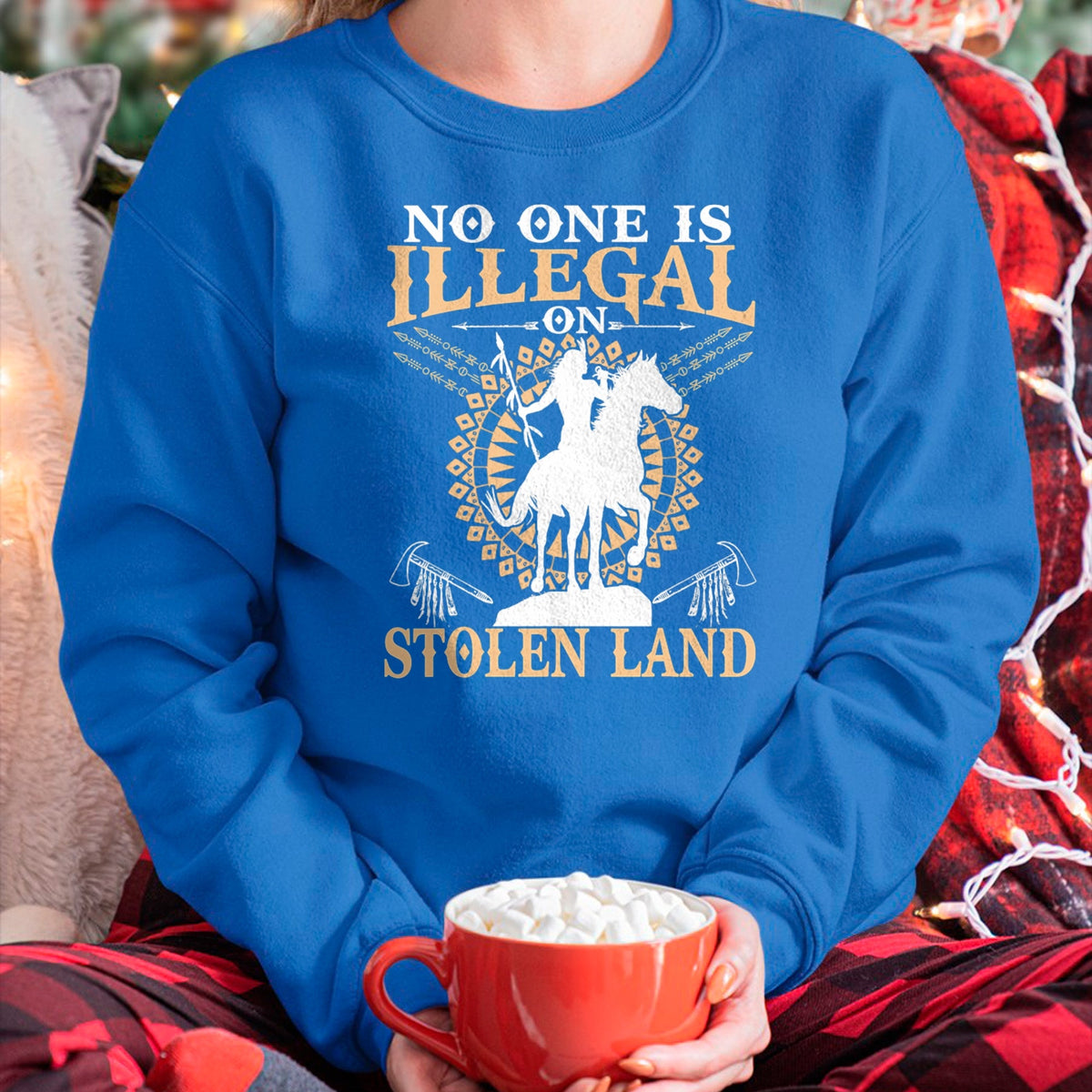 Native American T-Shirts, Vintage Native American Unisex T-Shirt/Hoodie/Sweatshirt HLT00 - Northwest Native American Knight Pride Mountain Warrior (1)