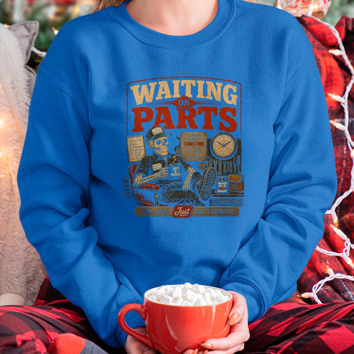 Best Mechanic Life Shirt, Funny Mechanic UnisexT-Shirt/Hoodie/Sweatshirt HLT00 - Waiting on Parts for Car Mechanic Men Auto Technician Dad T-Shirt