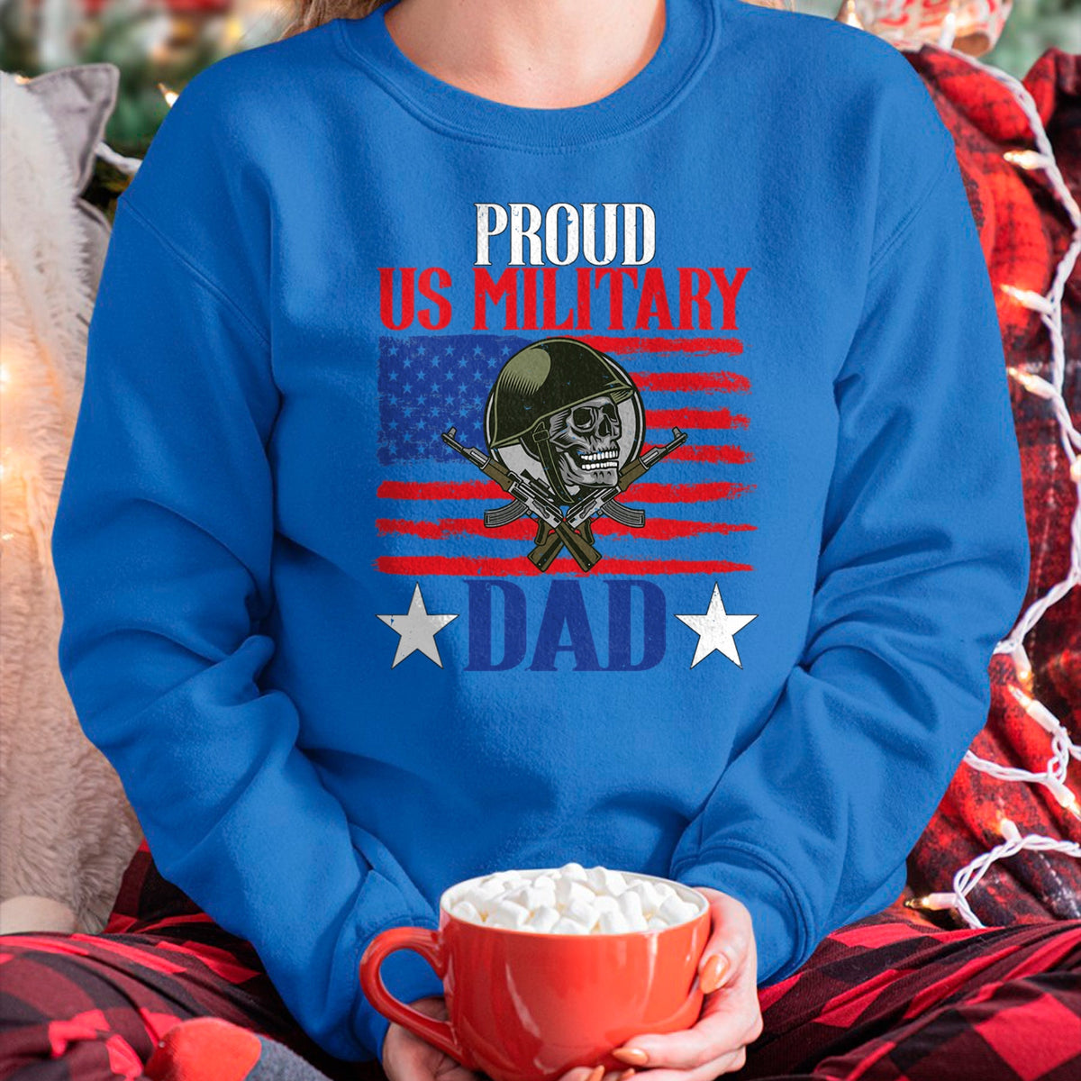 Gift for Dad Shirt, Funny Dad Unisex T-Shirt/Hoodie/Sweatshirt HLT00 – Mens Proud US Military Dad Proud Army Dad Father_s Day Gift T-Shirt