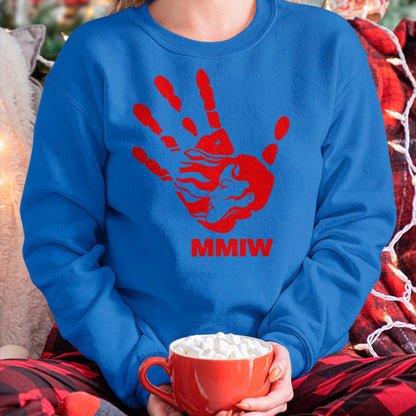 Native American T-Shirts, Vintage Native American Unisex T-Shirt/Hoodie/Sweatshirt HLT00 - MMIW Red Hand Indigenous Native American MMIW Awareness T-Shirt (1)