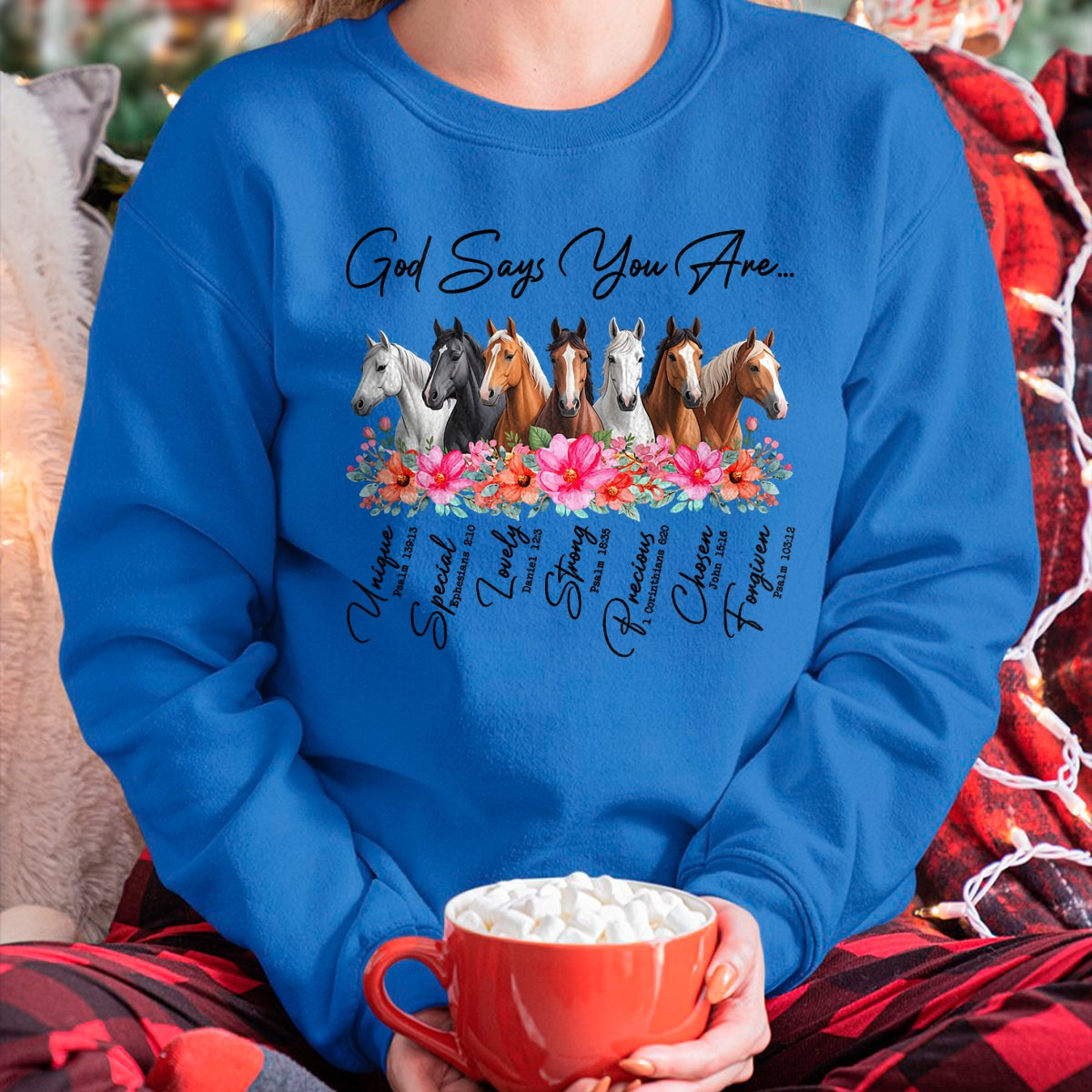 Best Horse Lover Shirt , Funny Horse UnisexT-Shirt/Hoodie/Sweatshirt HLT00 - Inspirational God Says You are Christian Religious Horses T-Shirt