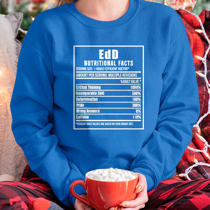 Best Doctor Shirt, Funny Doctor UnisexT-Shirt/Hoodie/Sweatshirt HLT00 - EdD Doctor of Education Nutrition Doctorate Graduation T-Shirt