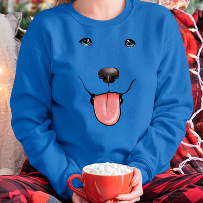 Dog Love Shirt, Dog Lover Gift T-Shirt/Hoodie/Sweatshirt HLT00 - Labrador Face Lab Dog Costume I Love My Labrador T-Shirt