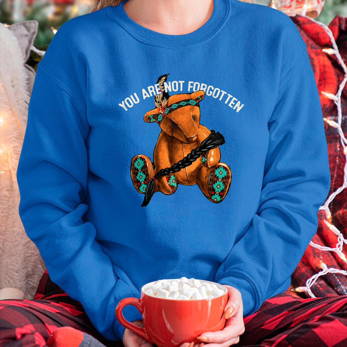 Native American T-Shirts, Vintage Native American Unisex T-Shirt/Hoodie/Sweatshirt HLT00 - You Are Not Forgotten I Native American Women MMIW Awareness (2)