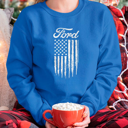 Best Mechanic Life Shirt, Funny Mechanic UnisexT-Shirt/Hoodie/Sweatshirt HLT00 - Ford -Americana Logo T-Shirt