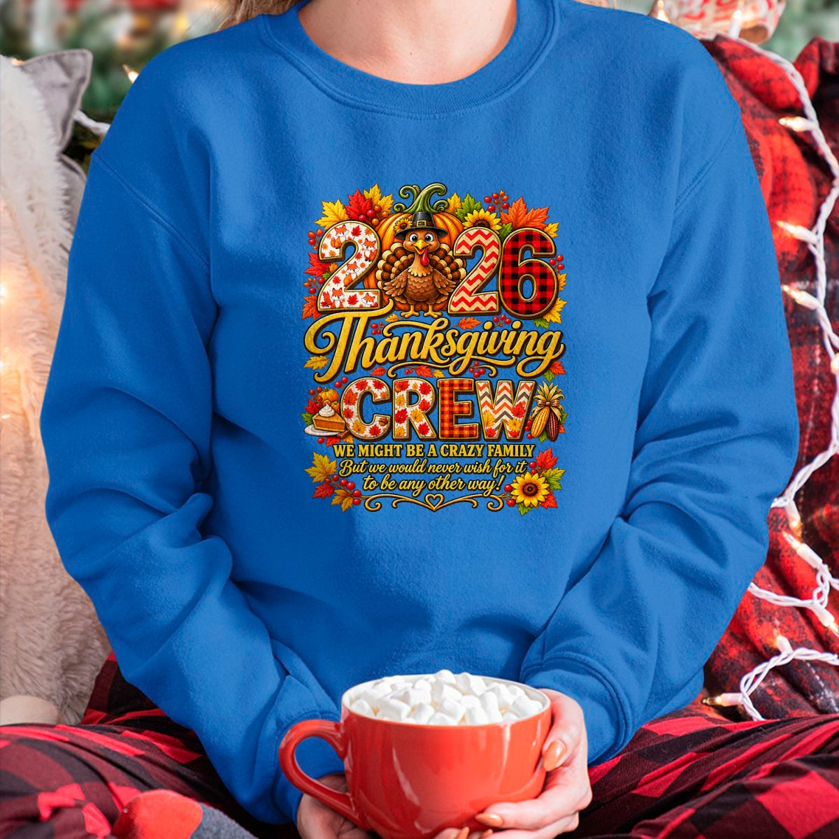 Best Thanksgiving Family Shirt , Funny Thanksgiving UnisexT-Shirt/Hoodie/Sweatshirt HLT00 - Family Thanksgiving 2026 Thanksgiving Crew Turkey Matching T-Shirt (5)