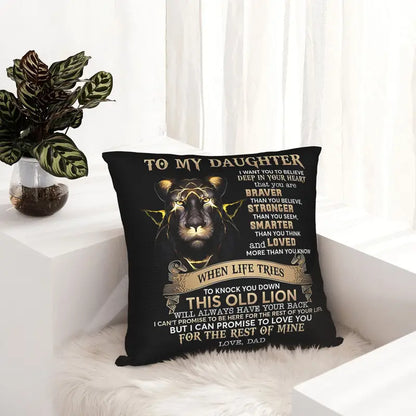 Special Gift For Your Daughter From Dad - Pillow (SKUP10-101)