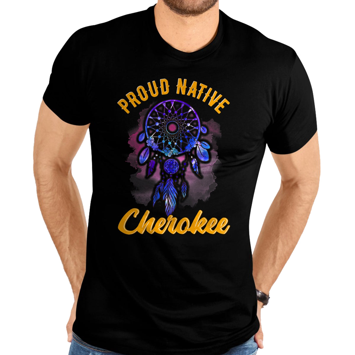 Native American T-Shirts, Vintage Native American Unisex T-Shirt/Hoodie/Sweatshirt HLT00 - Proud To Be Cree - Native American Pride T Shirt