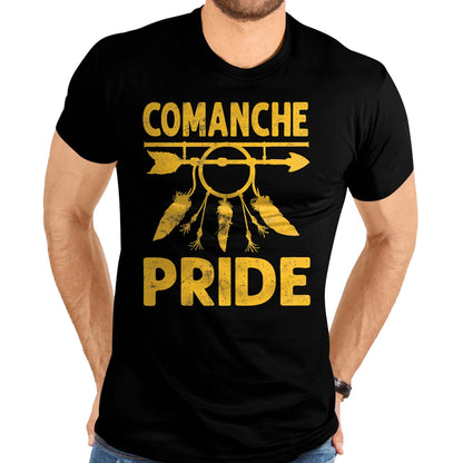 Native American T-Shirts, Vintage Native American Unisex T-Shirt/Hoodie/Sweatshirt HLT00 - American Flag - comanche Pride Native American vintage Gift Men Women T-Shirt