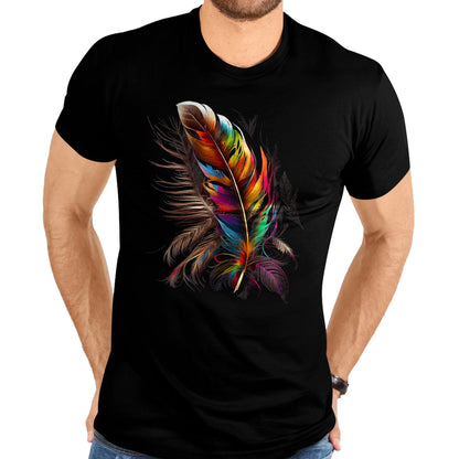 Native American T-Shirts, Vintage Native American Unisex T-Shirt/Hoodie/Sweatshirt HLT00 - Feather Southwest Native American Indian Tribal Art Graphic T-Shirt