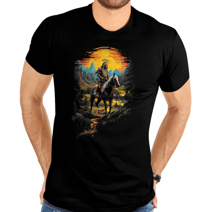 Native American T-Shirts, Vintage Native American Unisex T-Shirt/Hoodie/Sweatshirt HLT00 - Native American Heritage Chief T-Shirt (4)