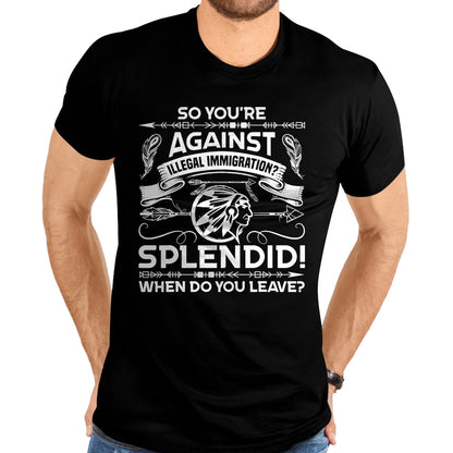 Native American T-Shirts, Vintage Native American Unisex T-Shirt/Hoodie/Sweatshirt HLT00 - Funny Native American Immigration Indigenous Indian Pride T-Shirt