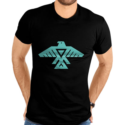 Native American T-Shirts, Vintage Native American Unisex T-Shirt/Hoodie/Sweatshirt HLT00 - Native American Thunderbird Funny Tribal Art Gift Men Women T-Shirt (2)