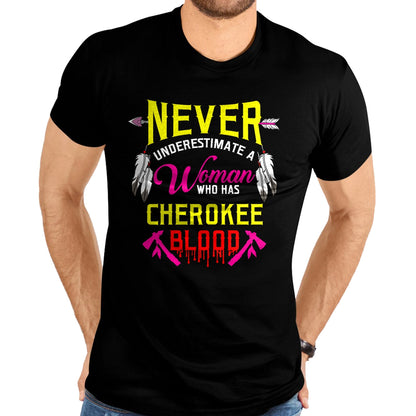 Native American T-Shirts, Vintage Native American Unisex T-Shirt/Hoodie/Sweatshirt HLT00 - Native American Cherokee Indigenous Peoples Day T-Shirt (1)