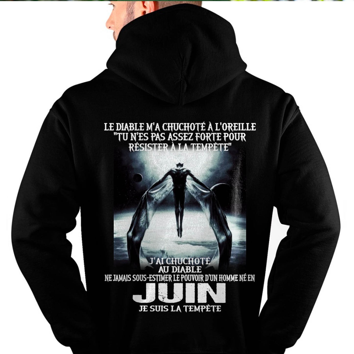 Je Suis la Tempête – Ne Jamais Sous-Estimer le Pouvoir d’un Homme Né en Juin – T-Shirt Homme - male fr06 / CCDI06 (SKU26T-01160-06)