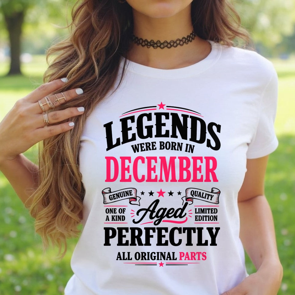 LEGENDS WERE BORN IN DECEMBER - FMA ccdi12 (SKU2608-343-12)