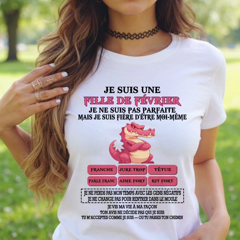 JE SUIS UNE FILLE DE FÉVRIER  - fma ccdi02 / fr02 (SKU2604-336-02)