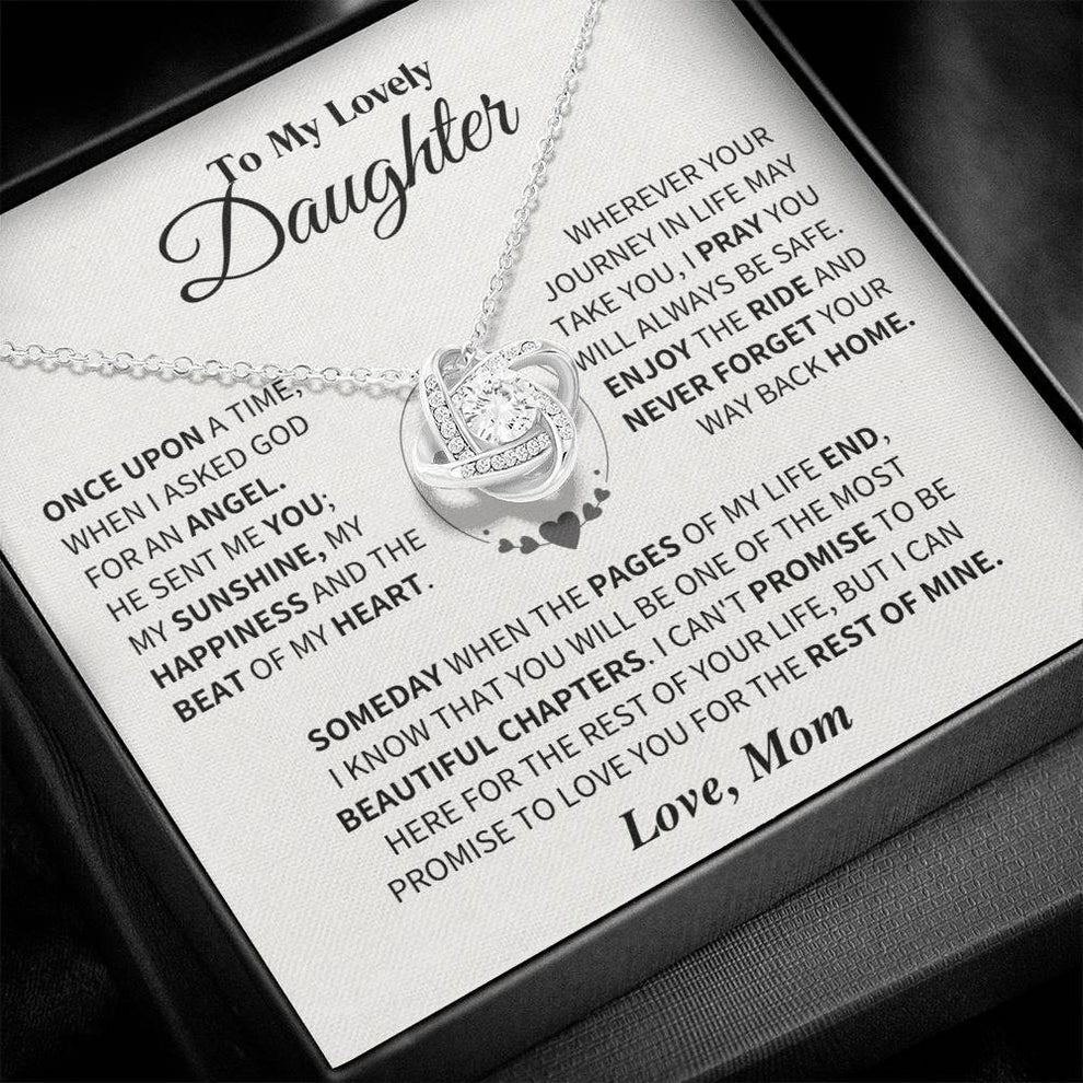 To My Daughter From Mom Necklace