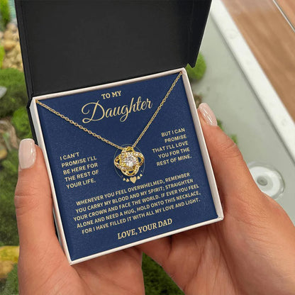 To My Daughter From Dad Necklace