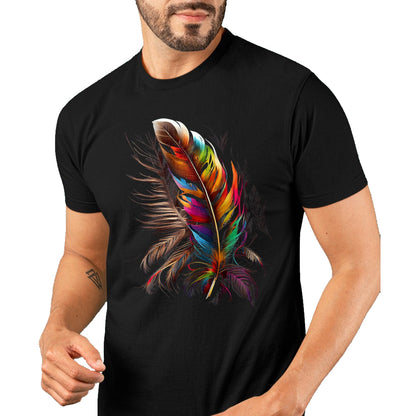 Native American T-Shirts, Vintage Native American Unisex T-Shirt/Hoodie/Sweatshirt HLT00 - Feather Southwest Native American Indian Tribal Art Graphic T-Shirt