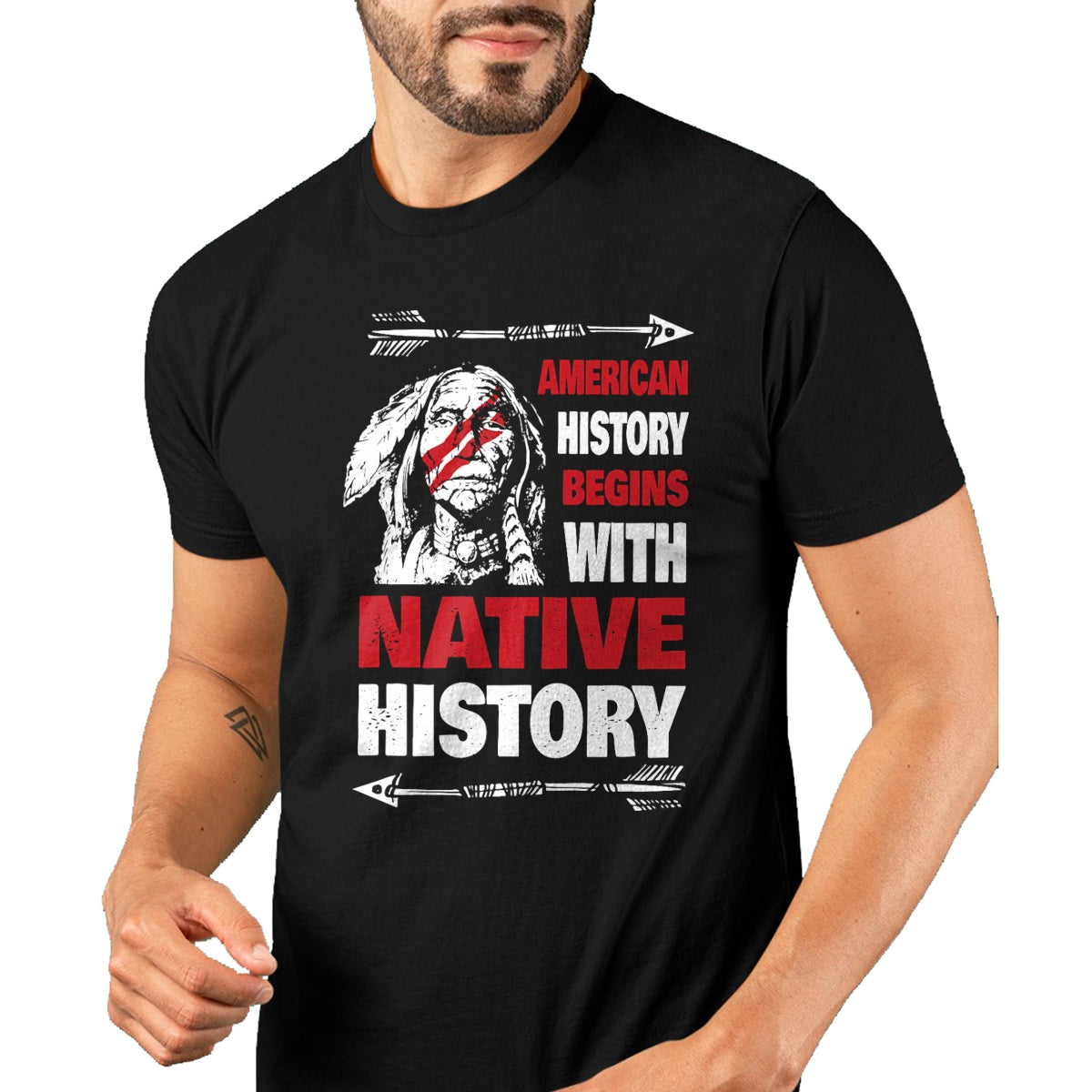 Native American T-Shirts, Vintage Native American Unisex T-Shirt/Hoodie/Sweatshirt HLT00 - History Native American T-Shirt (1)