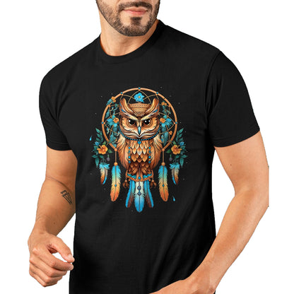 Native American T-Shirts, Vintage Native American Unisex T-Shirt/Hoodie/Sweatshirt HLT00 - Pacific Northwest Red Tail Hawk Native American Style Art T-Shirt (1)