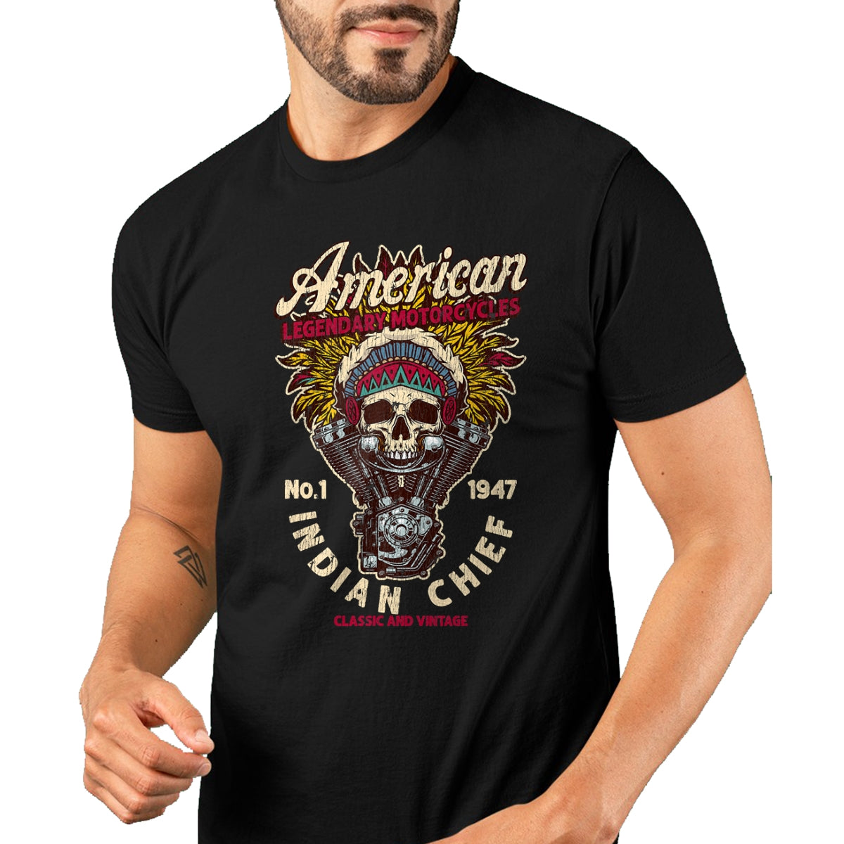 Native American T-Shirts, Vintage Native American Unisex T-Shirt/Hoodie/Sweatshirt HLT00 - Retro Vintage Native American Trust Government T-Shirt (1)