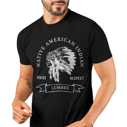Native American T-Shirts, Vintage Native American Unisex T-Shirt/Hoodie/Sweatshirt HLT00 - Lumbee Tribe Native American Indian Pride Respect Darker Long Sleeve T-Shirt