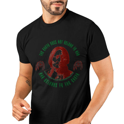 Native American T-Shirts, Vintage Native American Unisex T-Shirt/Hoodie/Sweatshirt HLT00 - Native American Indian Lakota Chief Sioux Sitting Bull T-Shirt