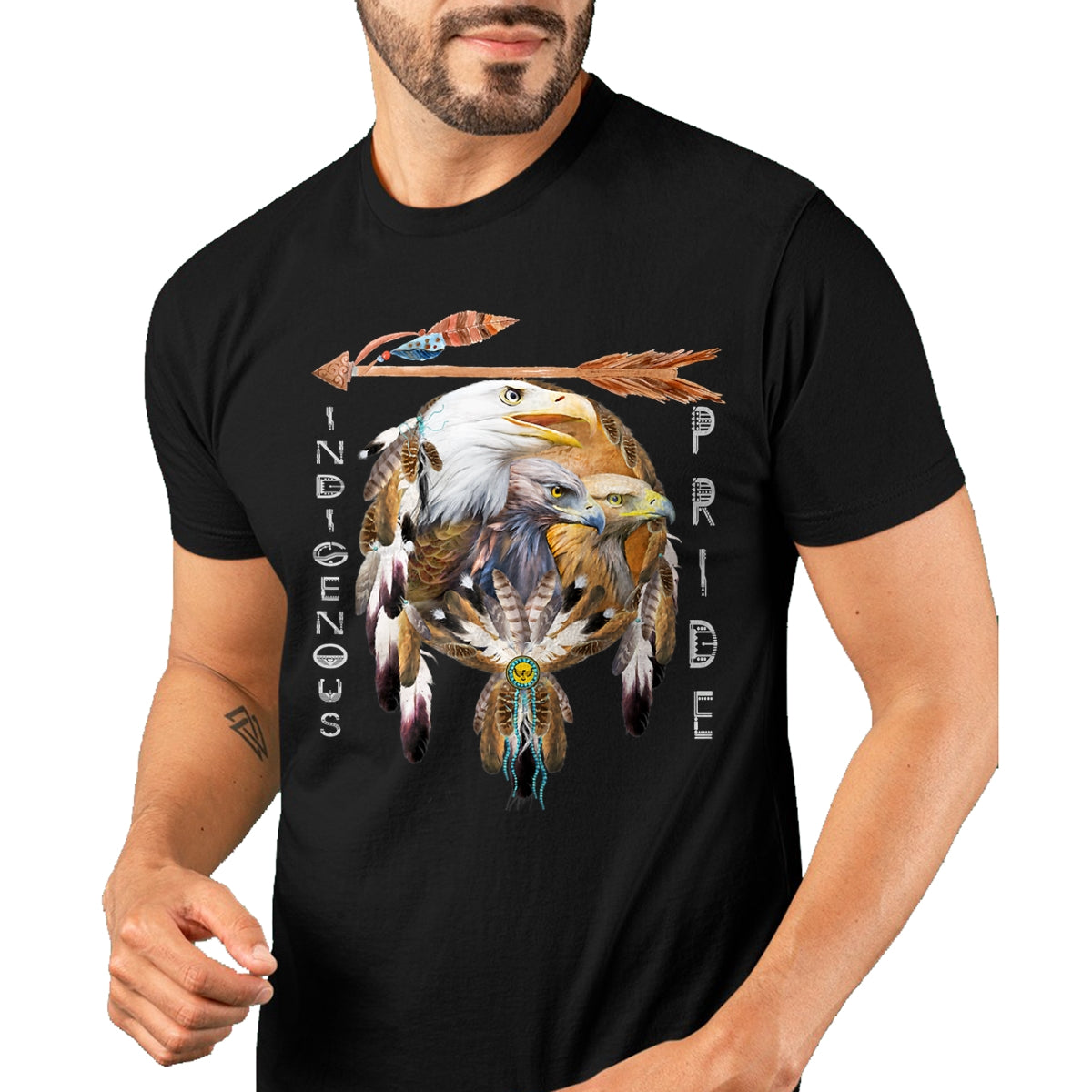 Native American T-Shirts, Vintage Native American Unisex T-Shirt/Hoodie/Sweatshirt HLT00 - Native American Indian Tribal Art T-Shirt
