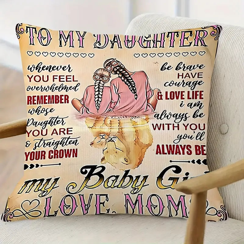 To My Daughter – A Special Gift from Mom - Pillow