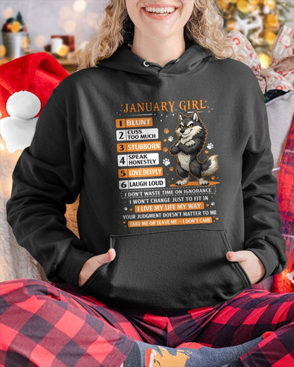 "I AM A JANUARY GIRL" - Birthday Gift For January Girls - FMA ccdi01 (SKU2603-83-01)