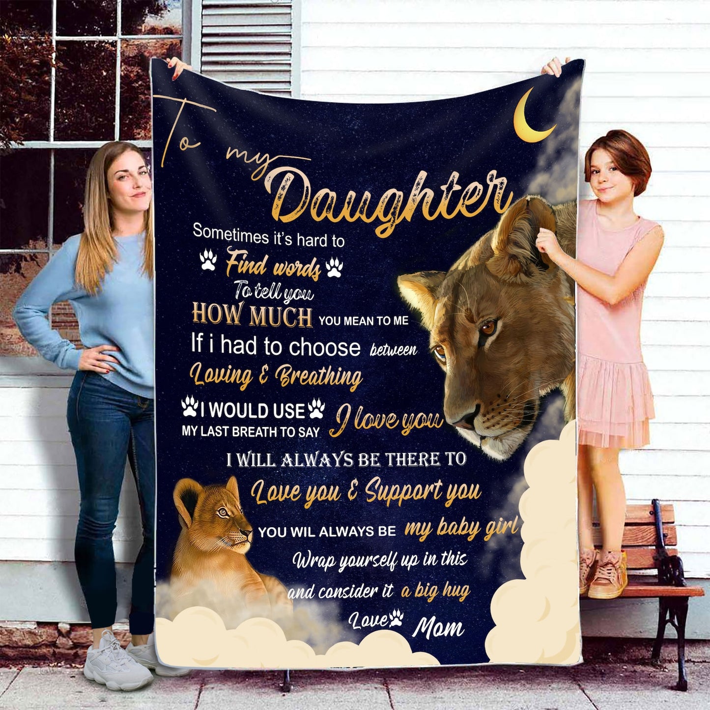 Special Gift For Your Daughter Blanket - From Mom