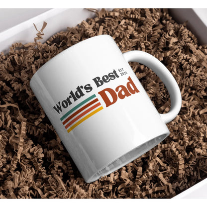 TO THE BEST DAD EST 2025 MUG - GIFT FROM DAUGHTER - NTTD00