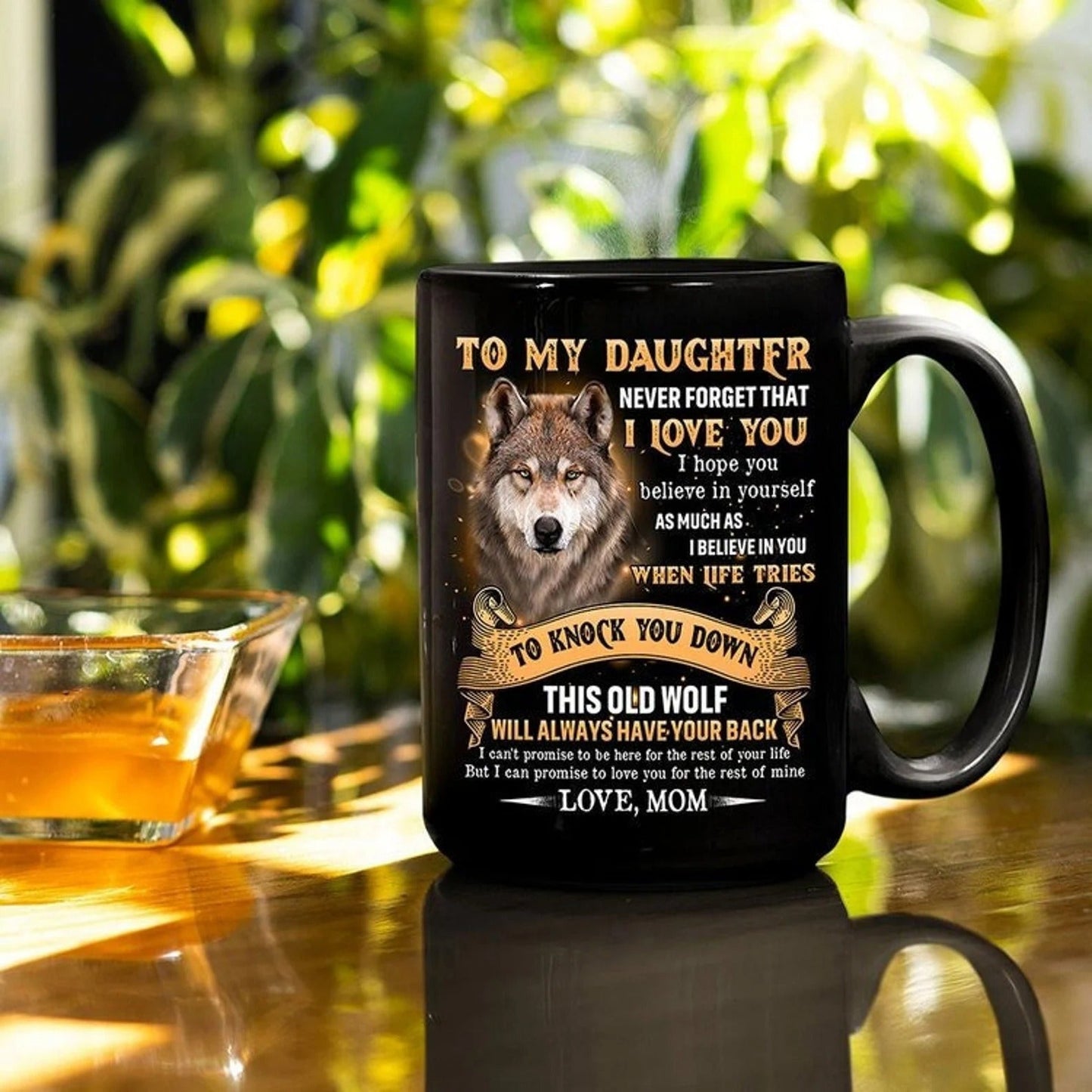 TO DAUGHTER MUG 04 - GIFT FROM MOM - NTTD00