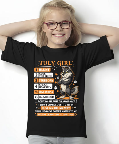 "I AM A JULY GIRL" - Birthday Gift For July Girls - FMA ccdi07 (SKU2603-83-07)