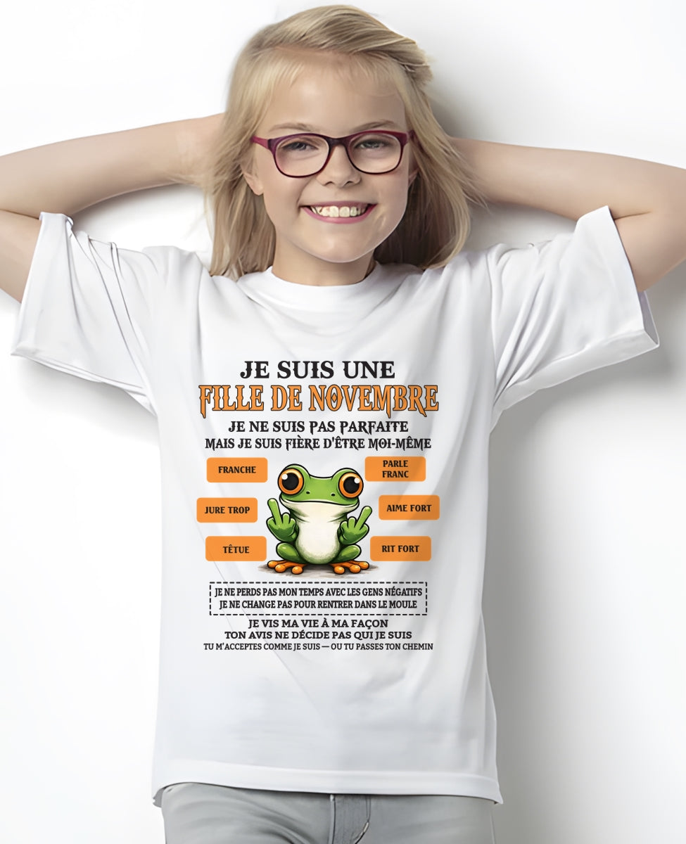 JE SUIS UNE FILLE DE NOVEMBRE - fma ccdi11 / fr11 (SKU2603-02-11)