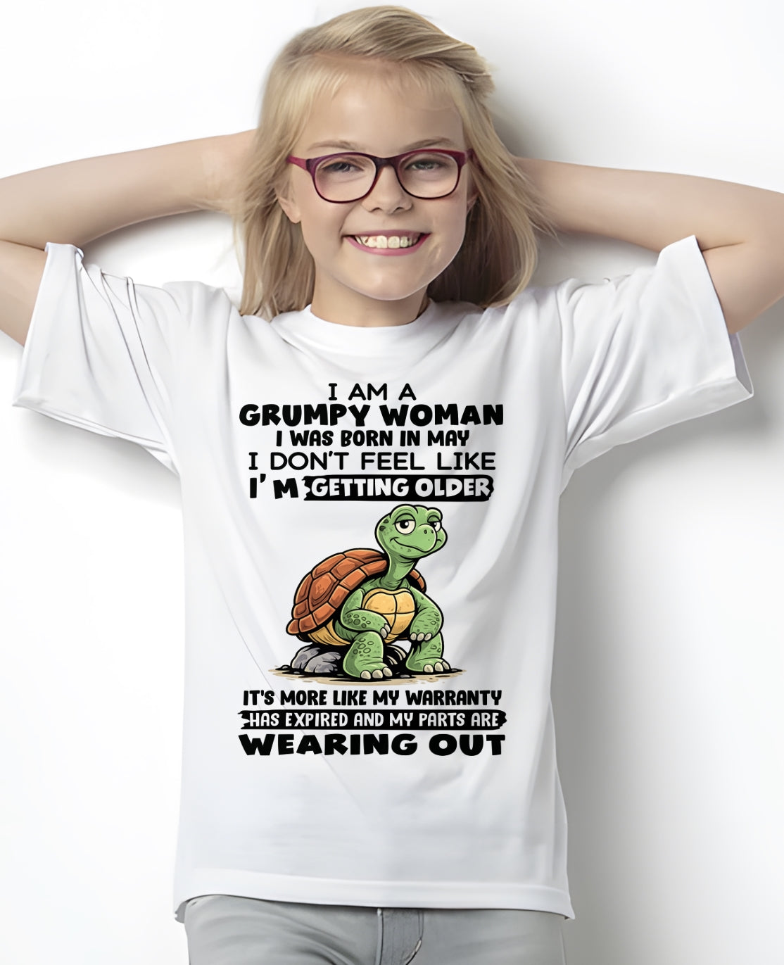 ccdi05 - Funny Grumpy Woman Shirt Born in May – Birthday Gift Idea - FMA (SKU2602-178-05)