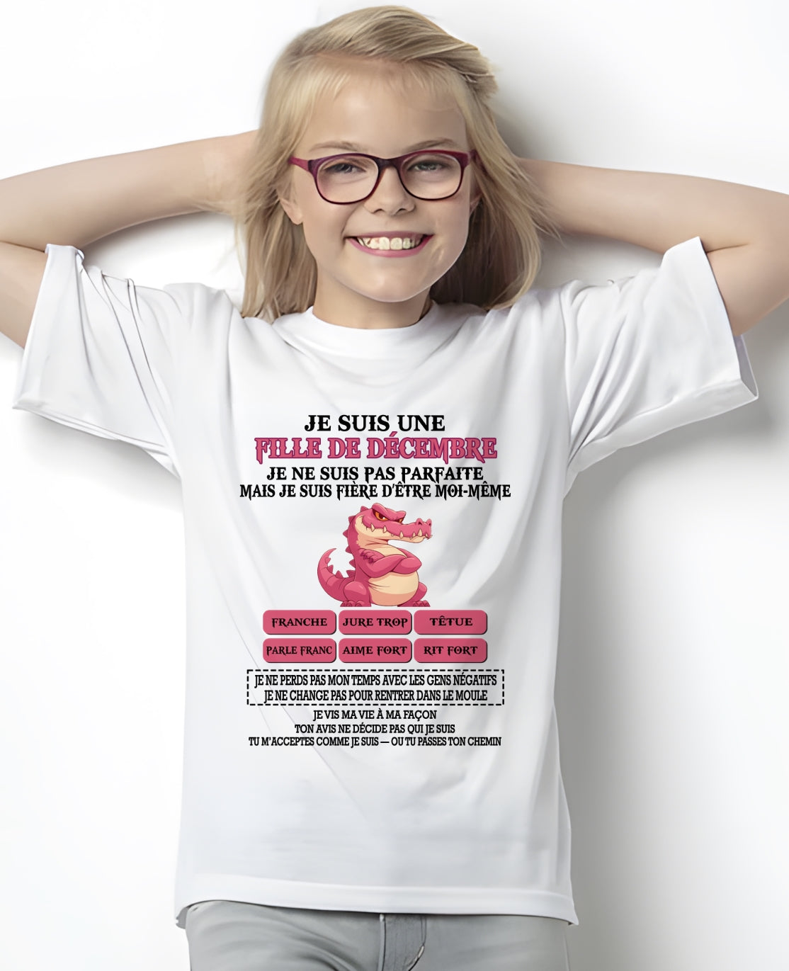 JE SUIS UNE FILLE DE DÉCEMBRE - fma ccdi12 / fr12 (SKU2604-336-12)