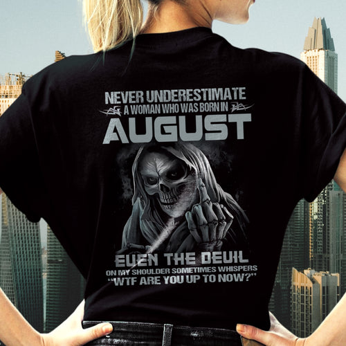 AUGUST - NEVER UNDERESTIUNDER A WOMAN - FMA (SKU09-13-08)