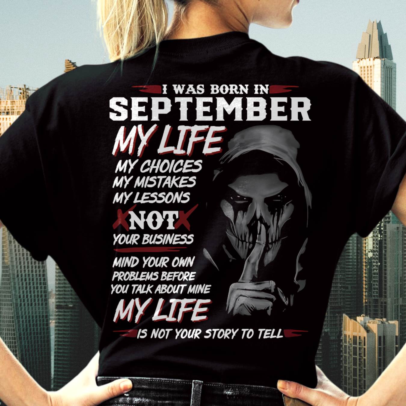 I WAS BORN IN SEPTEMBER - FMA (SKU08-36-09)