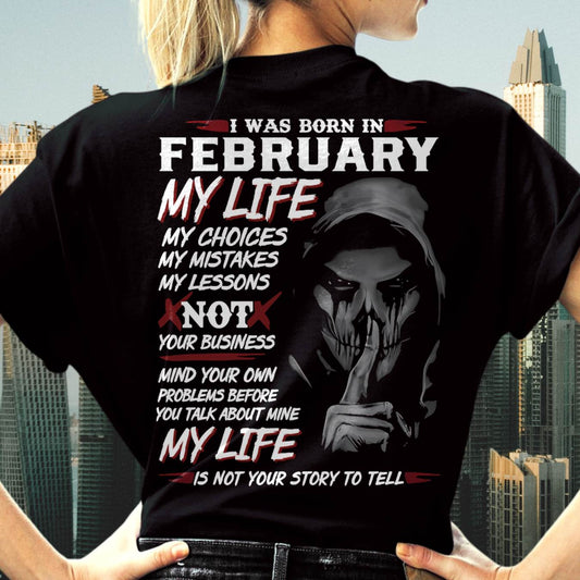I WAS BORN IN FEBRUARY- FMA (SKU08-36-02)