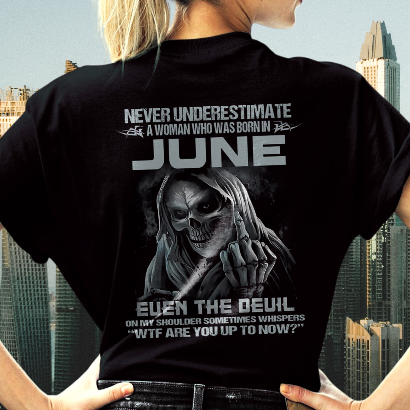 JUNE - NEVER UNDERESTIUNDER A WOMAN - FMA (SKU09-13-06)