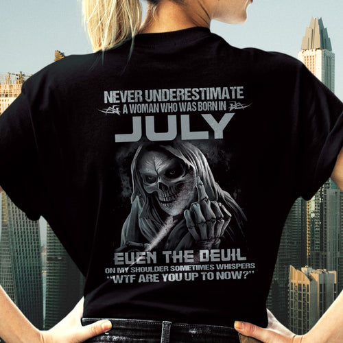 JULY - NEVER UNDERESTIUNDER A WOMAN - FMA (SKU09-13-07)