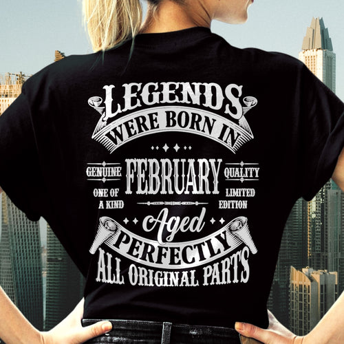 LEGEND WERE BORN IN FEBRUARY- FMA (SKU08-37-02)