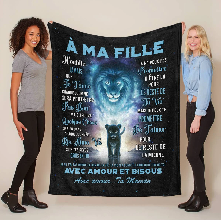 Cadeau Spécial Pour Ma Fille Couverture – De Maman (SKU26B-01129)